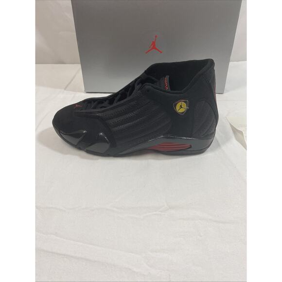 Nike Air Jordan 14 1999 OG XIV 136016-001 Black Varsity Red The Last Shot Sz12 - Picture 5 of 16